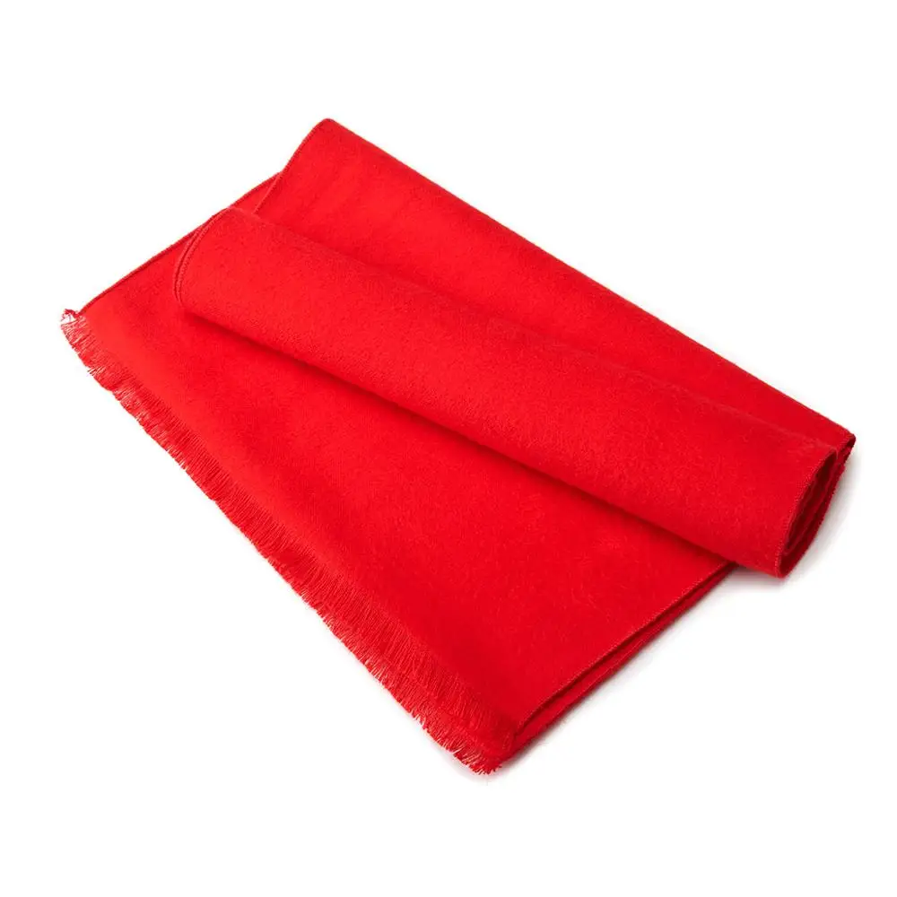 Осенне зимний теплый мягкий мужской шарф модные простые однотонные кашемировые