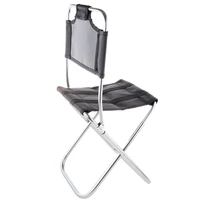 folding fishing chair outdoor camping picnic beach stool chair with backrest