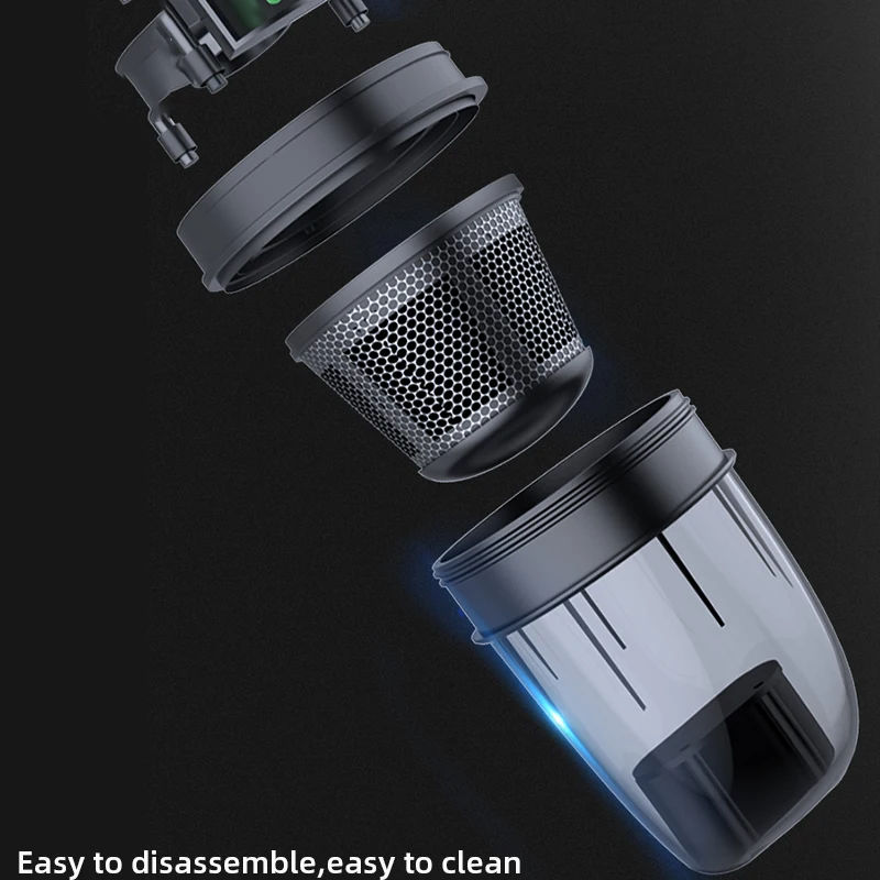 Автомобильный Ручной вакуумный Беспроводной Мощный циклонный всасывающий