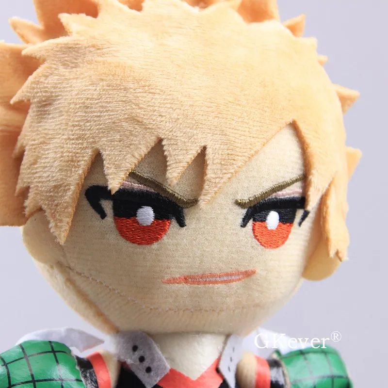 Мой герой талисман плюшевый брелок Bakugou подвеска katsuki с цепочкой для ключей Todoroki шото " 15 см Midoriya мини мягкие куклы