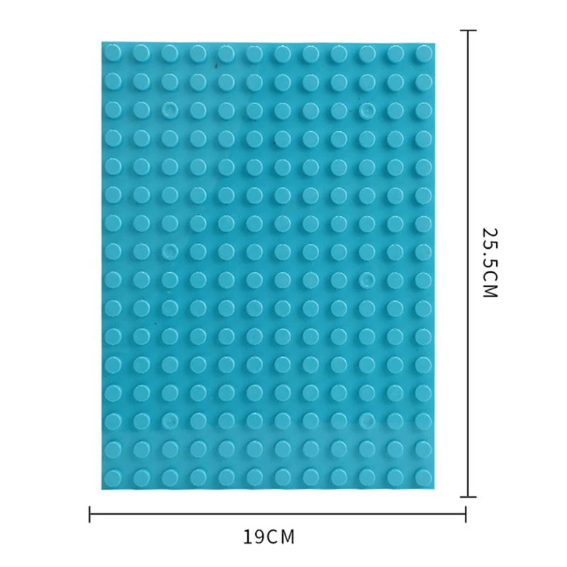 Опорные плиты совместимые с кирпичами двойного размера 12 х16 кубики