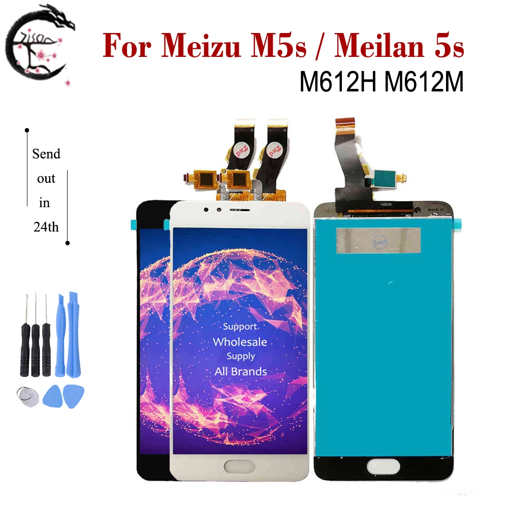 Najtaniej Wyświetlacz LCD Do Meizu M5 M5s LCD M5 Mini M5mini Wyświetlacz Montaż Digitizera Ekranu Dotykowego Meilan Nocie 5 M611A M611H M611D Wyświetlacz Meilan 5S LCD