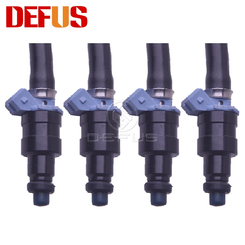 

DEFUS 4pcs Fuel Injector 0280150708 16 ohm Nozzle For Fiat Uno Turbo MK1 1.3L 1986-1993 Fuel Injection Injectors Tail Bico NEW