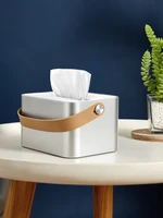 portable simple tissue holder nordic household paper towel storage box removable case napkin organizer kitchen office car home