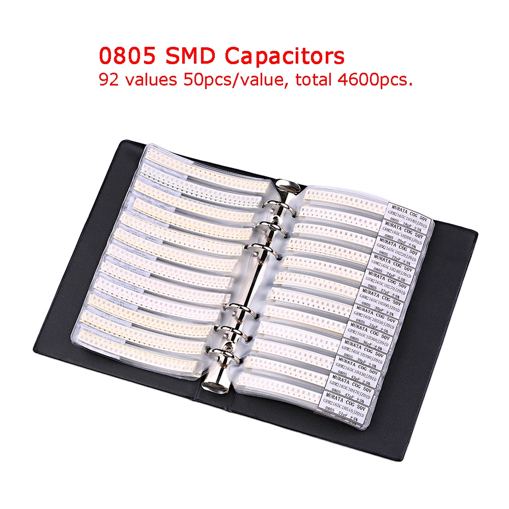 Новое поступление книга образцов 0201 0402 0603 0805 1206 резистор набор SMD SMT чип