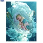 Алмазная 5D мозаика, картина из круглых страз, Детская вышивка для дома, ручная работа, подарок, украшение детской комнаты