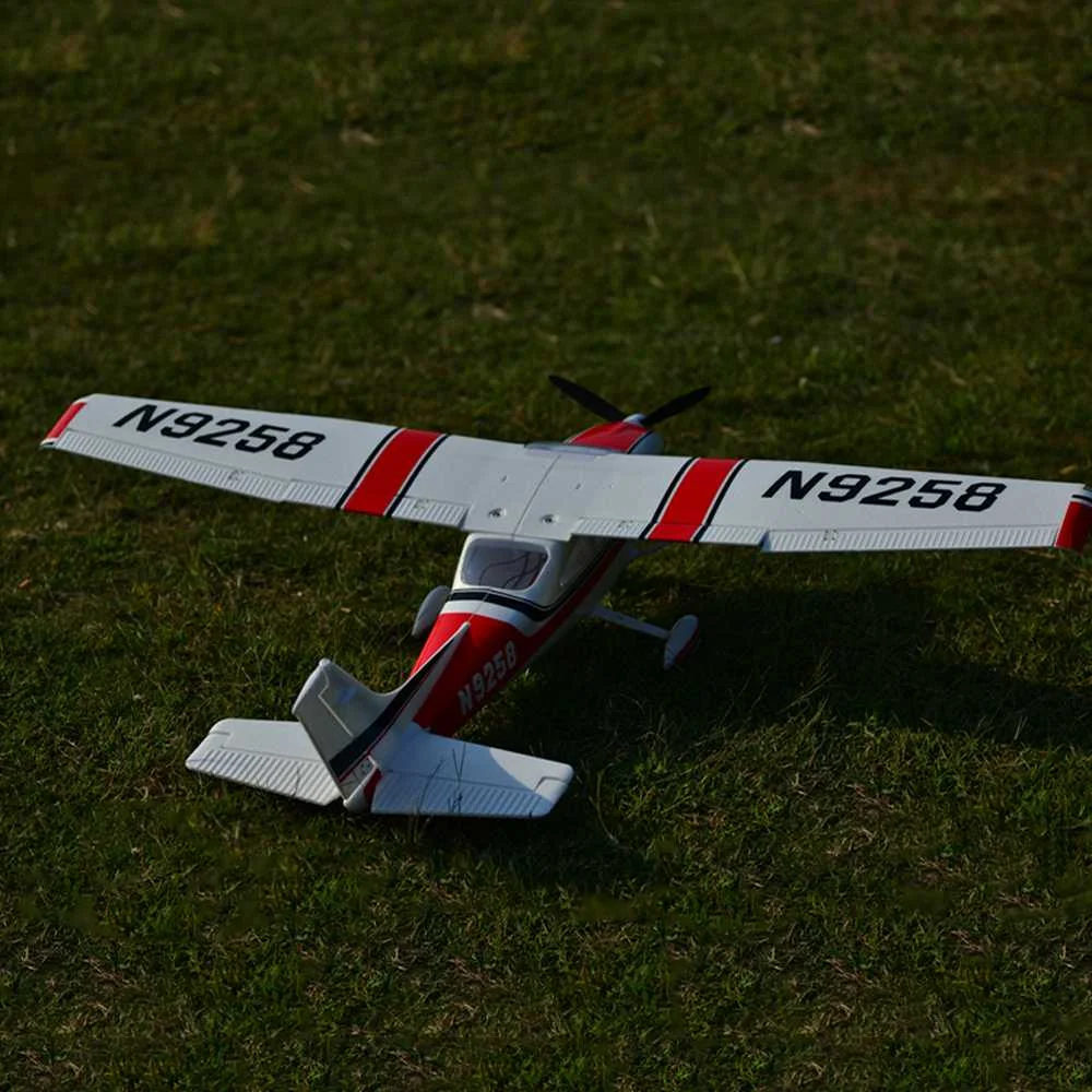 Дешево Набор для тренировки раскрытия крыльев Cessna 182 V2 1410 мм с фасветильник F светильник передним посадочным шасси EPO KIT/PNP RC гоночный самолет игрушк...