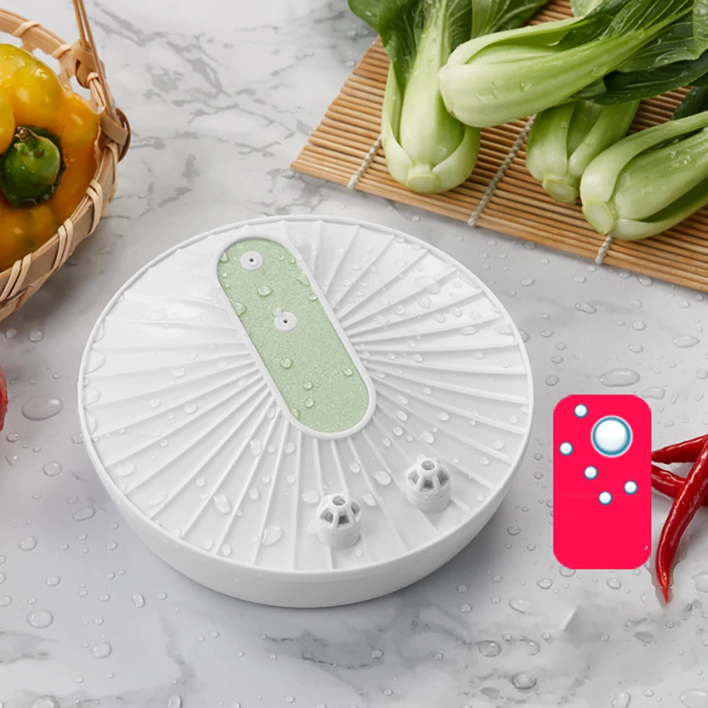 2022 Mini Rechargeable Ultrasonic Dishwasher Portable Fruit Cleaner High Pressure Wave Dishwasher USB Dishwasher