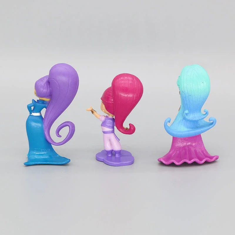 Новинка 12 шт. фигурки героев мультфильма желания феи сестры близнецы мерцающие