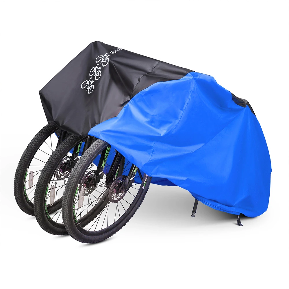 

190T Black Blue Red Design Bicycle Bike Cover Rain Water proof Cover Sun UV Protector Dust Case for 1 2 3 Bicycles Bikes D40