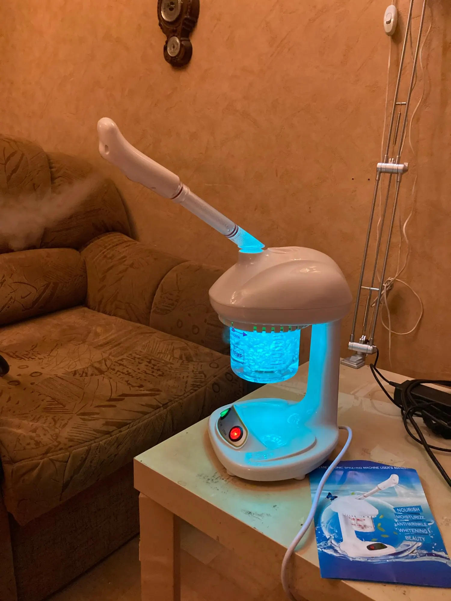 110V/220V уход за кожей лица пароход ионный спа машина для горячего распыления сауна