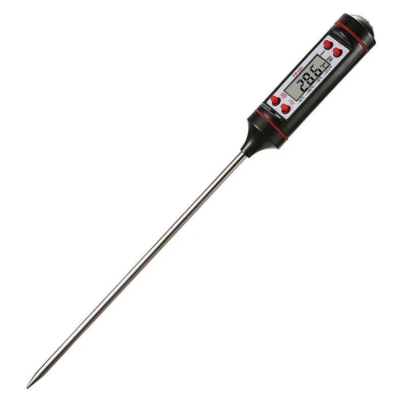 

Food Meat Candy Thermometer Instant Read Probe Thermometer Waterproof for Cooking BBQ Kitchen Grill Milk Kitchen Cooking Thermo