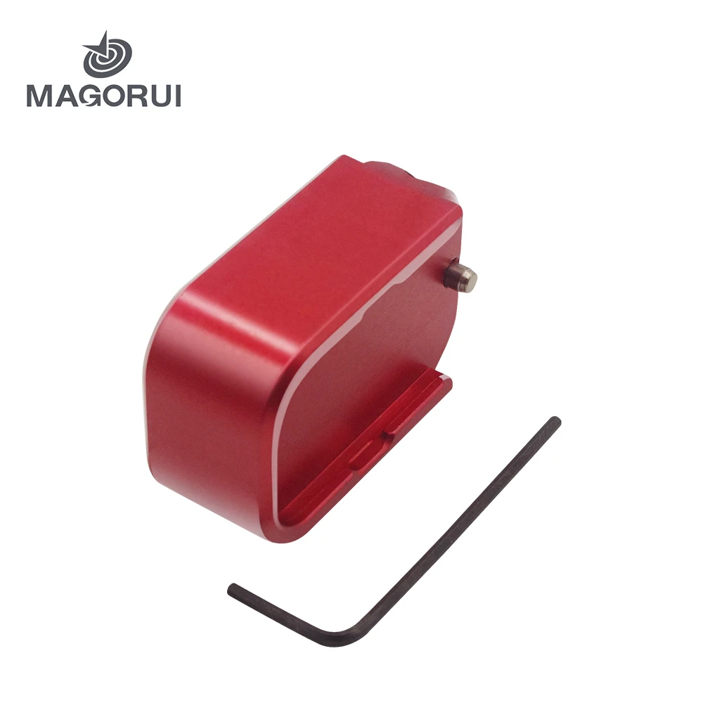 

MAGORUI Glock Double Stack Magazine Connector Mag Coupler Base Pad for Standard Sized Glocks 9/40 +0