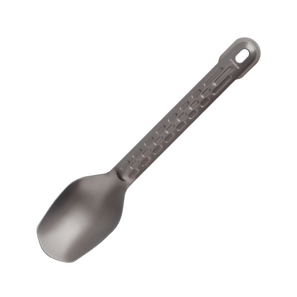 Титановая Ложка Spork для кемпинга ужина столовые приборы улицы Спортивная посуда