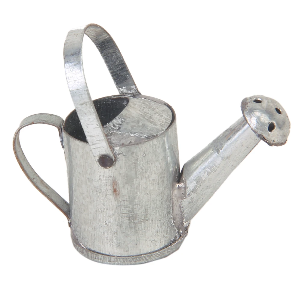 

1:12 Scale Metal Watering Can for Dollhouse Garden Accessories