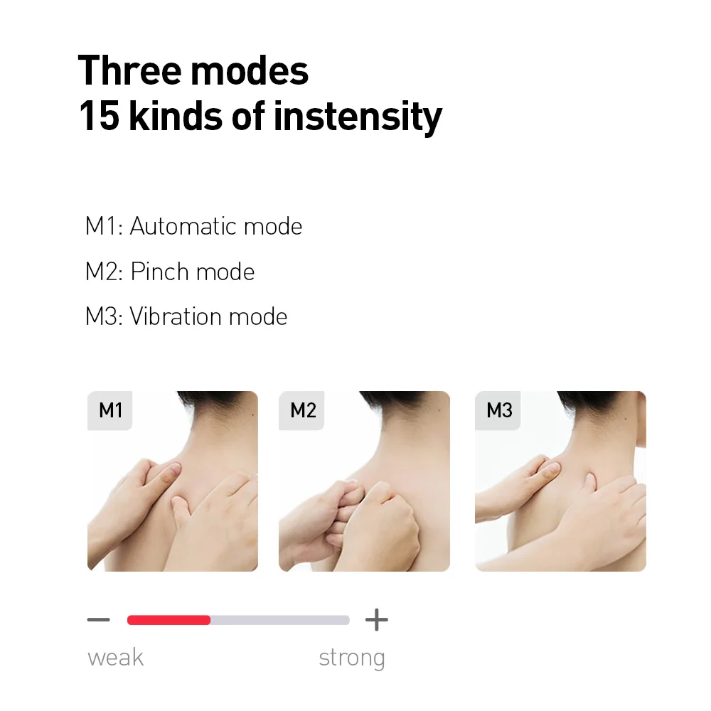 Умный электрический массажер для шеи и плеч низкочастотная магнитная терапия