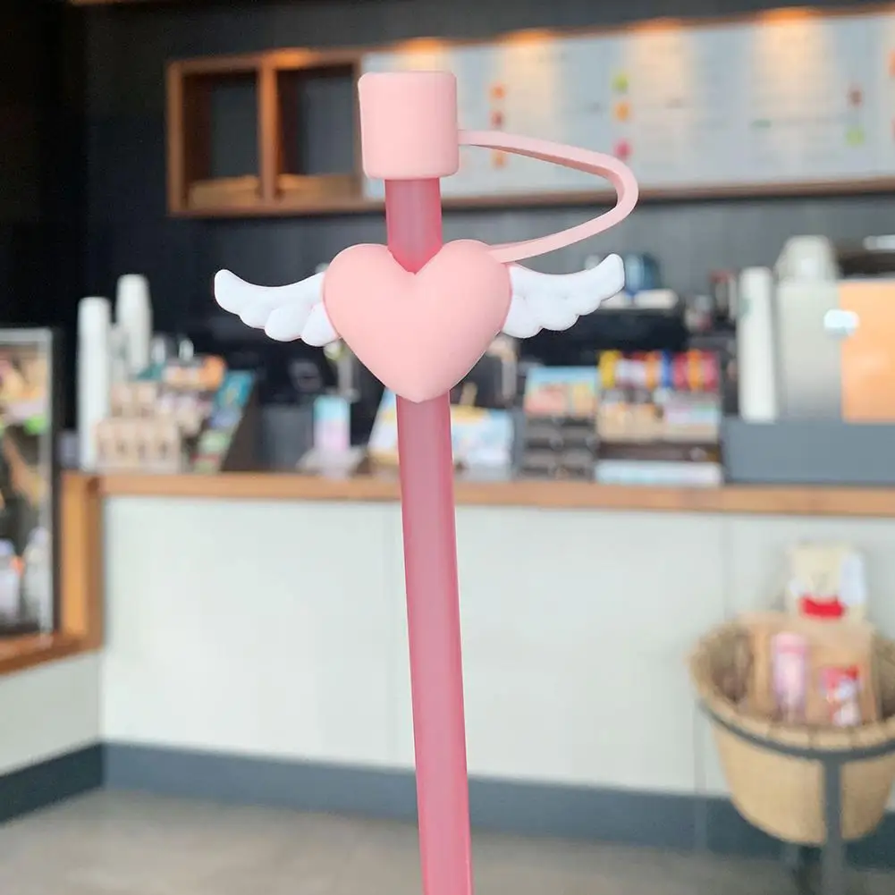 5 шт. многоразовые силиконовые наконечники для трубочек 6-8 мм | Дом и сад