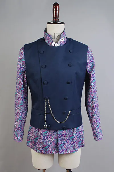 Чарли и шоколадная фабрика Косплэй взрослых Для мужчин вилли костюм Вилли Вонки