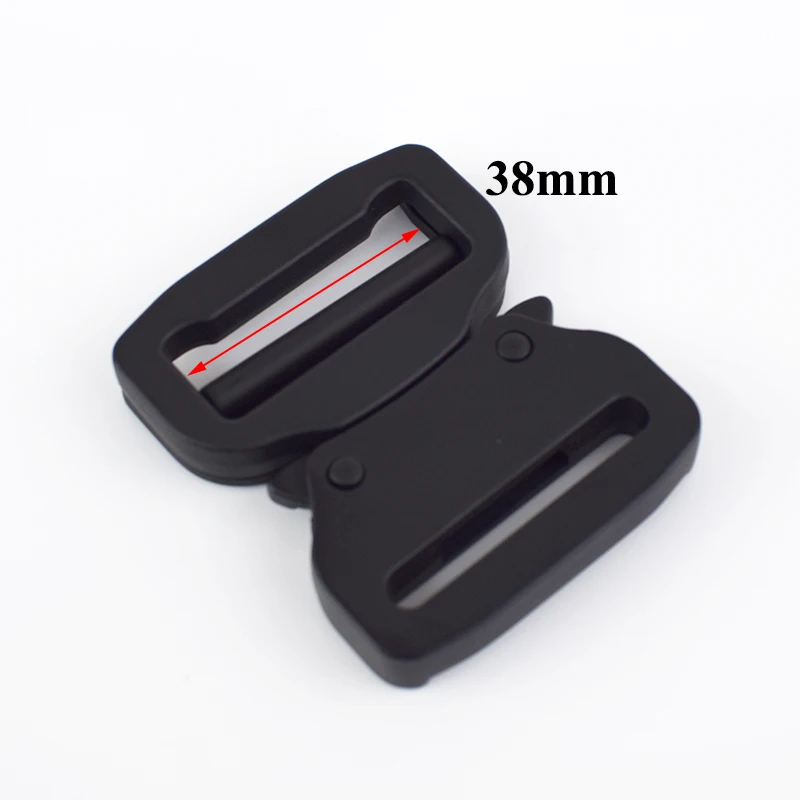 AP353-38mm Meetee металлические быстросъемные боковые пряжки для лямки тактический ремень безопасности сильные Крючки Зажимы DIY аксессуары для багажа на открытом воздухе - Цвет: AP353-38mm