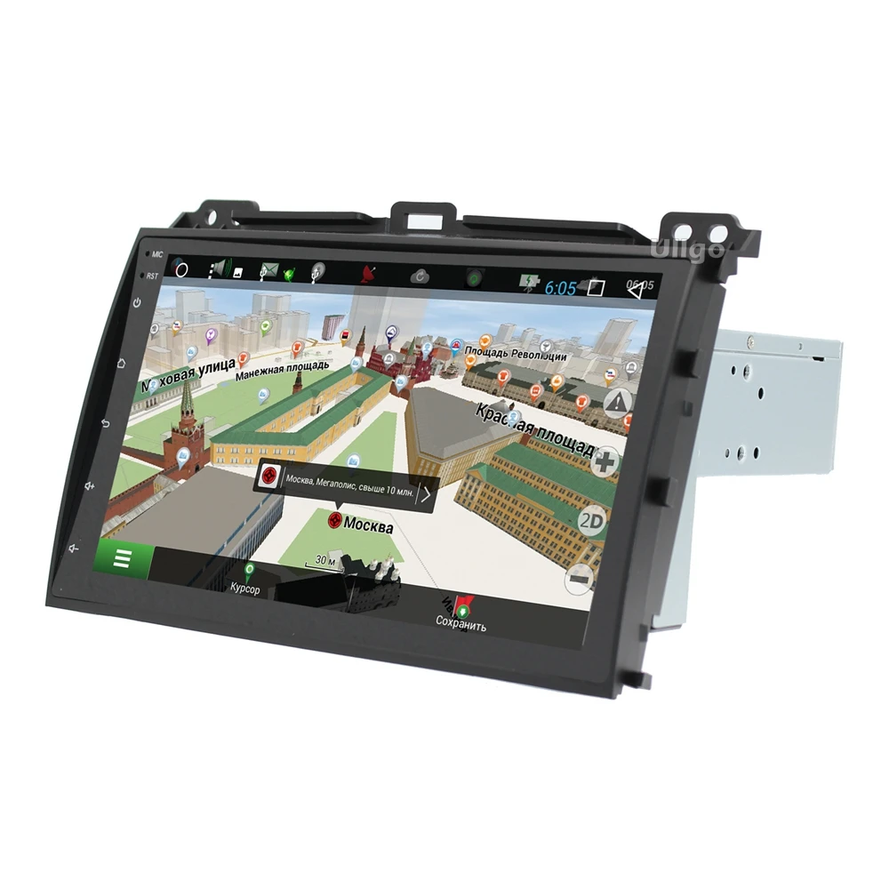 9-дюймовый Octa Core Android 7 1 автомобильный dvd gps для Toyota Prado 120 2006-2009 Авторадио GPS Головной