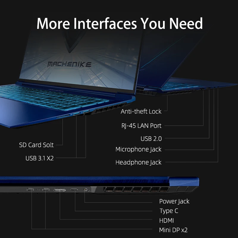 Игровой ноутбук Machenike F117 FPD RTX 2060 2020 дюйма Intel Core i7 10750H 8 Гб 512SSD 17 3 дюймов 72% NTSC IPS