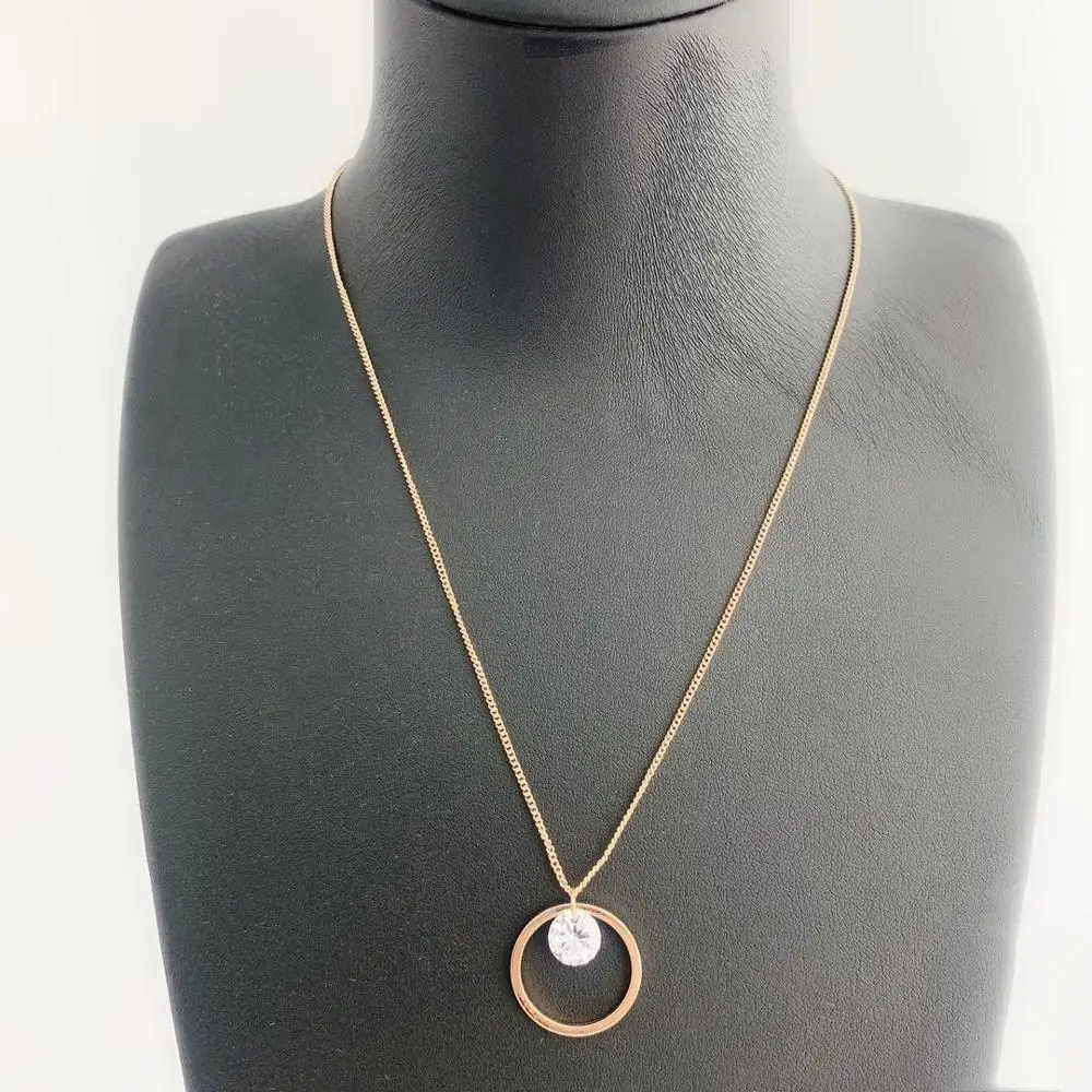 Новые золотые ожерелья модные ювелирные изделия свадебные подарки Женские