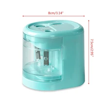 Electric Pencil Sharpener Innovative Automatic Smart Double Hole School Office Stationery Stationery Student Gift