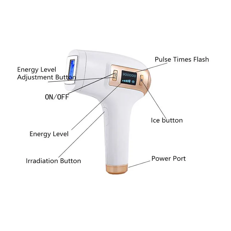 IPL для домашнего использования новая лазерная машина удаления волос лазерный