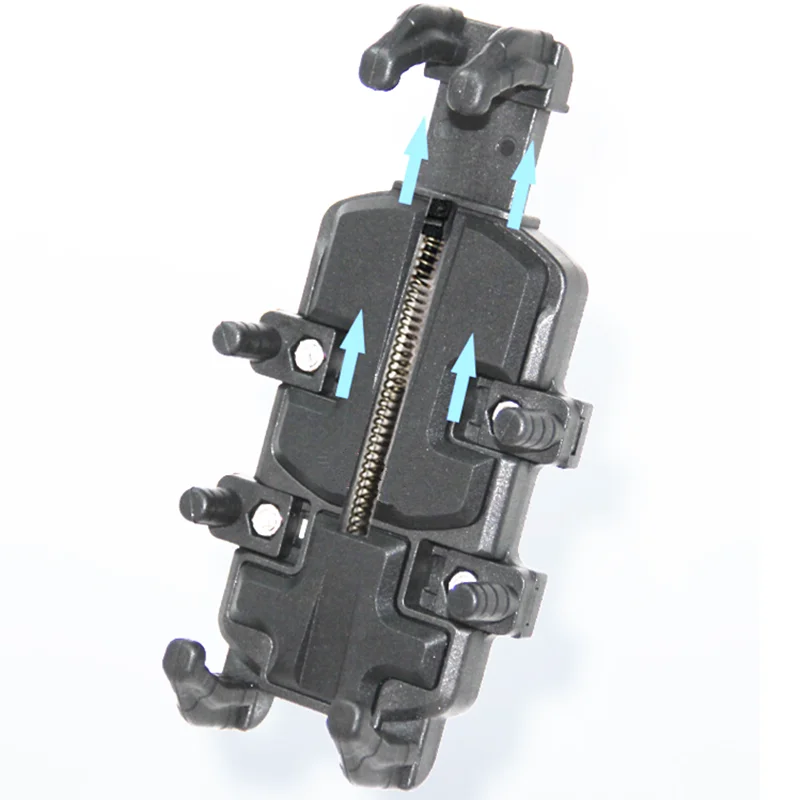

Nylon Spring Loaded Construction Motorcycle Phone Mount 1" Ball Diamond Base for RAM mount 1 Inch Ball Double Socket Arm