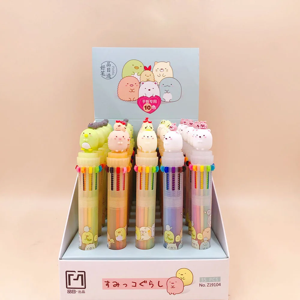 Шариковая ручка Sumikko Gurashi 10 цветов 1 шт. |