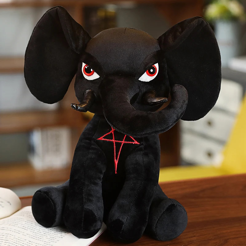 

killstar devil doll stuffed toy black pentagram rabbit elephant hydra anubis plush doll Gifts for children kid