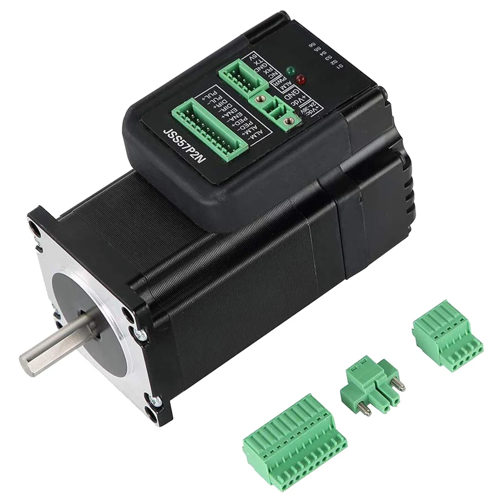 Двигатель с замкнутым контуром шаговый интегрированный цифровой станок для