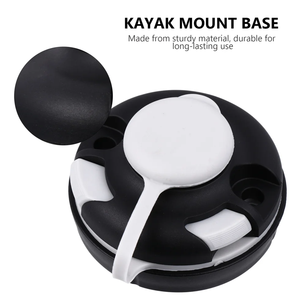 

1 set of Kayak Mount Base Kayak Connection Base with Screws Kayak Supplies
