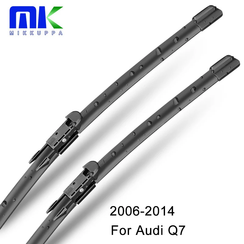 Mikkuppa спереди и сзади стеклоочиститель лезвия для Audi Q7 2006 2007 2008 2009 2010 2011 2012 2013 - Цвет: 2006 - 2014 ( Mk1 )