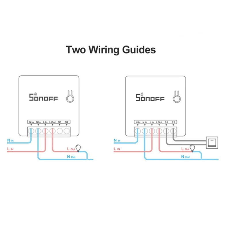 

NEW Sonoff MINI DIY Smart Switch Wifi Dual Controller Timer Via e-Welink APP Remote Control Switches For Smart Home Automation