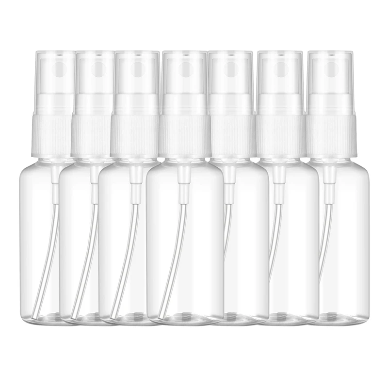 

50PCS 60 Ml Transparent Plastic Perfume Atomizer Small MIni Empty Spray Refillable Bottle