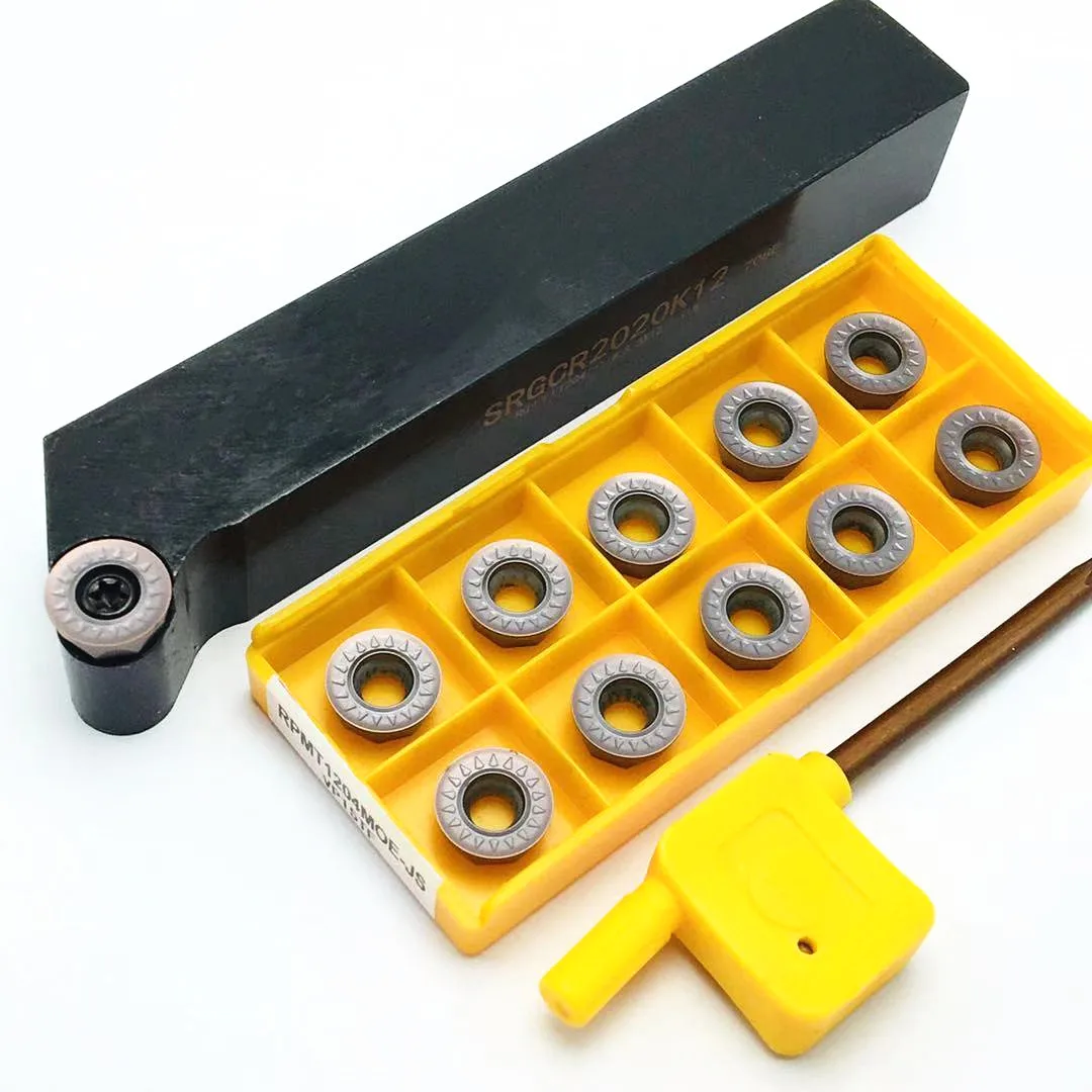 

Brand new high quality R6 20 * 20mm SRGCR2020K12 SRGCL2020K12 SRGCR2525M12 external knife holder for RPMT1204MOE VP15TF blade