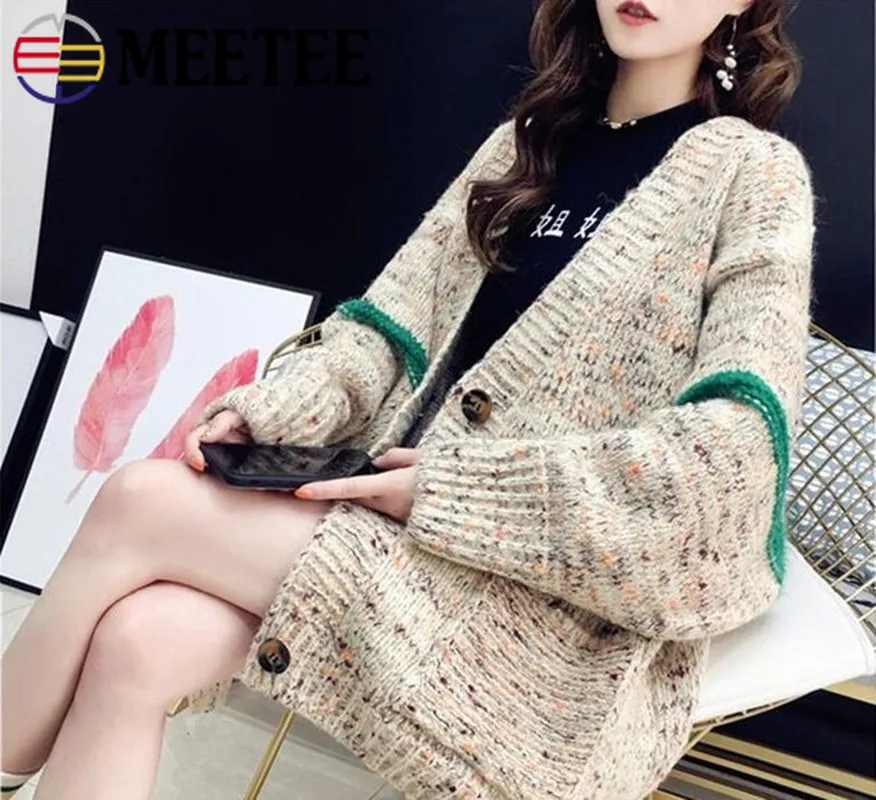 Цветная Альпака шерстяная пряжа Meetee 2 шт. ручная работа 4 5 мм игольчатый шарф