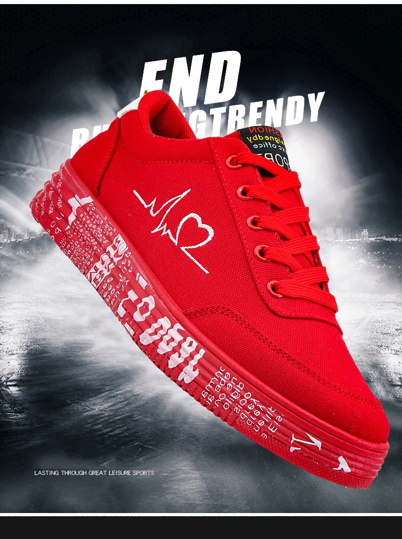 

Fashion Boys and Girls Flat shoes Women Vulcanized Shoes Sneakers Ladies Lace-up Couples Breathable Canvas Couples Shoes