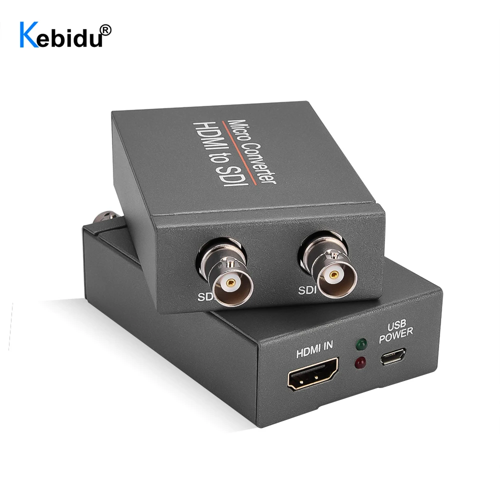 HD 3G HDMI совместимый с SDI / к адаптер BNC 1080P видео микро конвертер аудио для монитора
