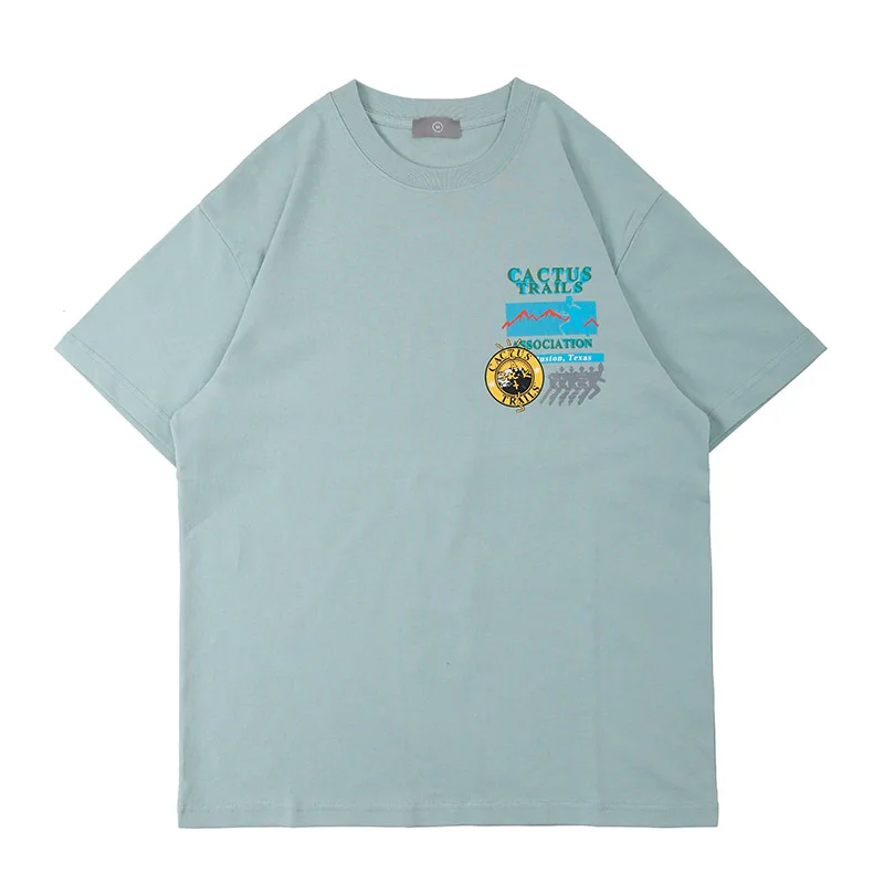 

Fgss men's wear new fashion brand rap hip hop TS co branded peripheral limited short sleeve T-shirt in spring and summer of 2021