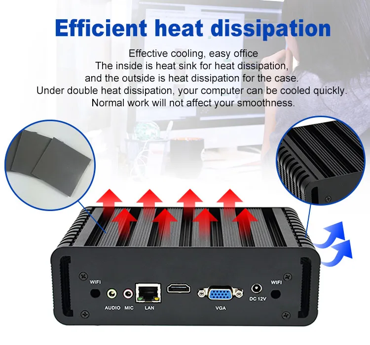 QINLAN дешевый i3 5010U Broadwell Мини ПК Windows 10 Barebone компьютер Intel Core i3 2,1 ГГц HD 5500 графика HTPC wifi HDMI
