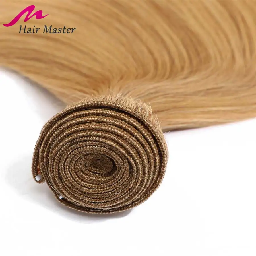

Hair Master Ponytail Brazilian Straight Human Hair Weave One Bundle 8-26 inch Various Colors For Women