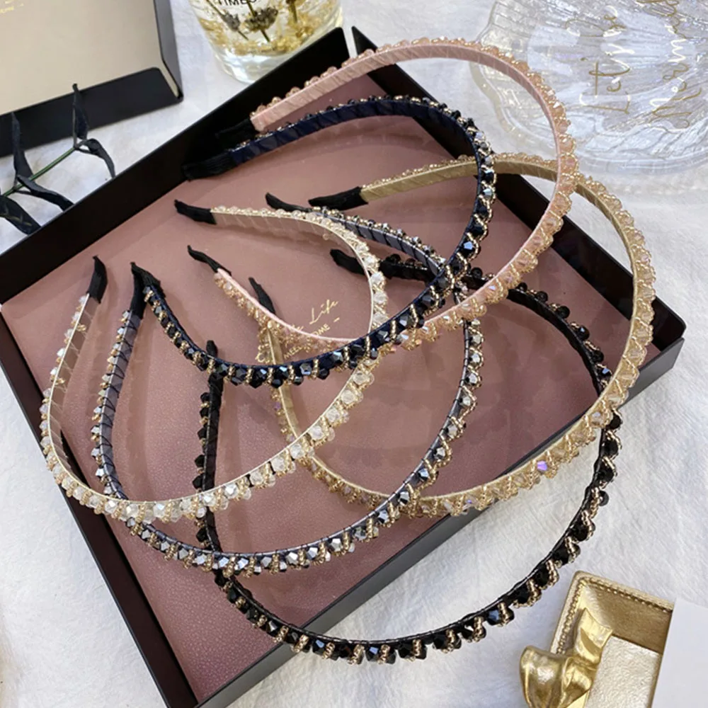 Новая повязка на голову с кристаллами супер фея Полные Стразы обручи для волос