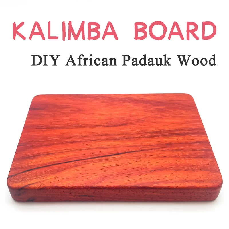 DEXINOR хобби Сделай Сам калимба 21 ключ Африканский падаук деревянная квадратная
