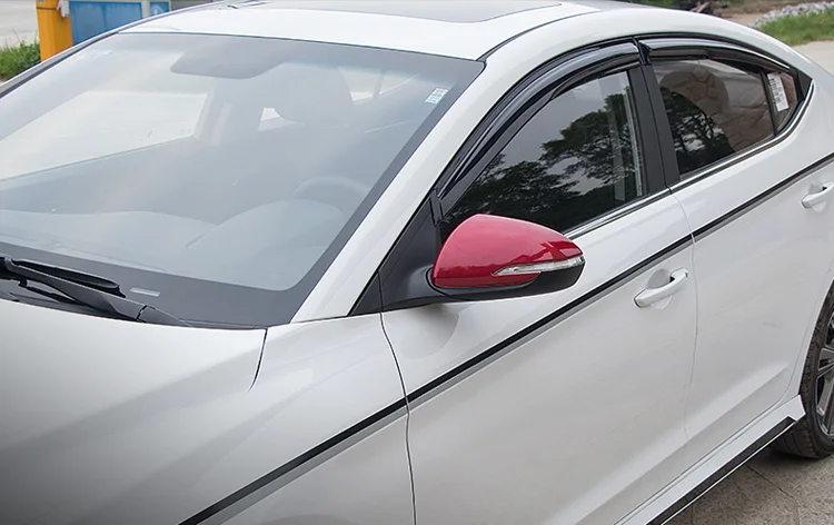 Наклейка на боковое зеркало заднего вида для стайлинга автомобиля аксессуары