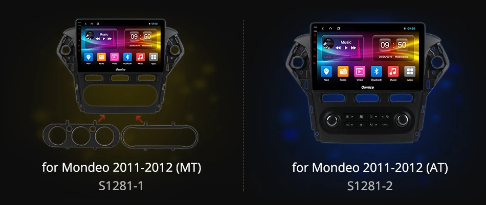 Ownice k3 k5 k6 Android 9,0 4G+ 64G 360 Panorama автомобильный dvd-плеер gps навигация радио для Ford Mondeo 2011-2012 4G DSP оптический