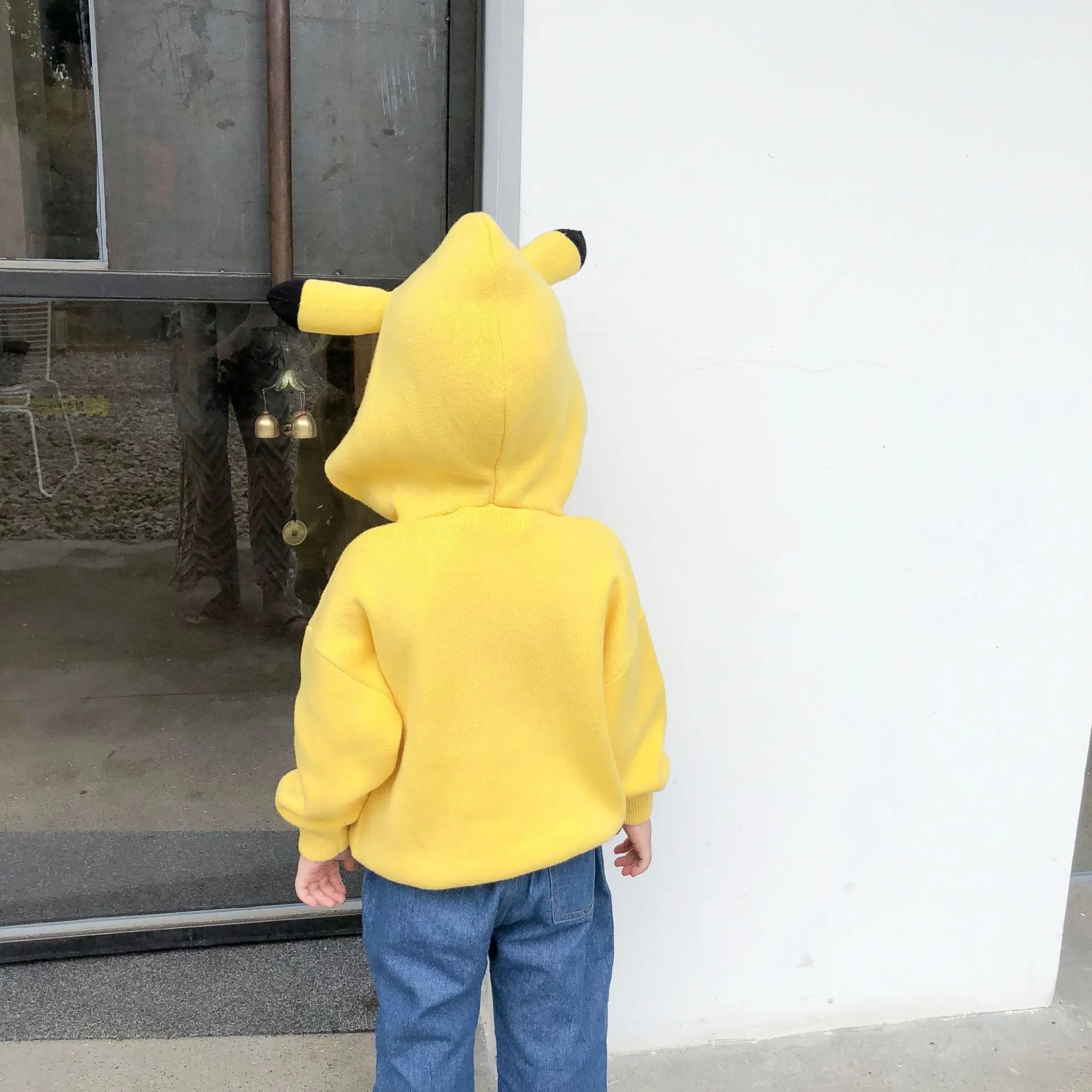 Tonytaobaby Autumn and Winter Clothes New Boys and Girls Children's Wear Children's Hooded Sweater Cartoon Cute