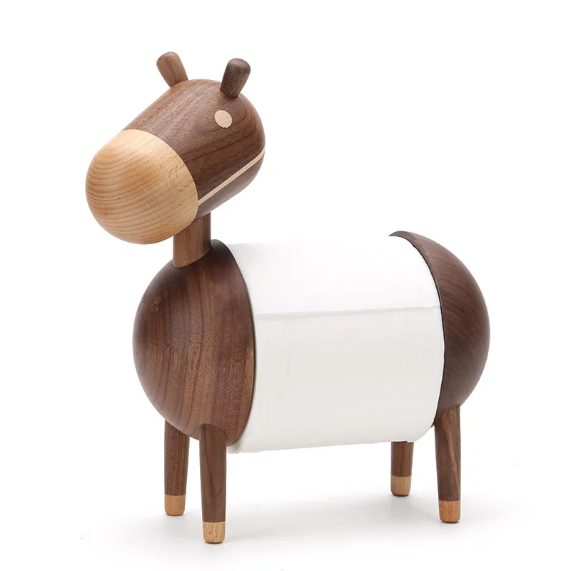 Креативный держатель для салфеток в Северном европейском стиле из цельного