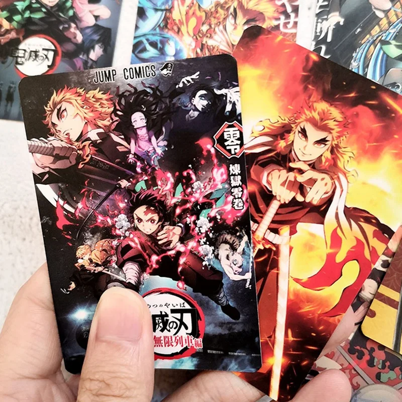 

7Pcs/Set Anime Demon Slayer: Kimetsu No Yaiba Kamado Tanjirou Nezuko Photocard Character Card For Kids Gift Fans Collection